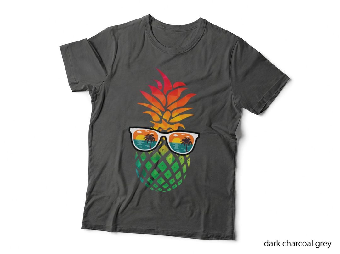 Life Is Really Good Pineapple Sunglasses Aloha Beaches Hawai T-Shirt