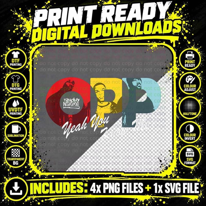 Naughty by Nature - OPP Letter Fill Png SVG Digital Bundle
