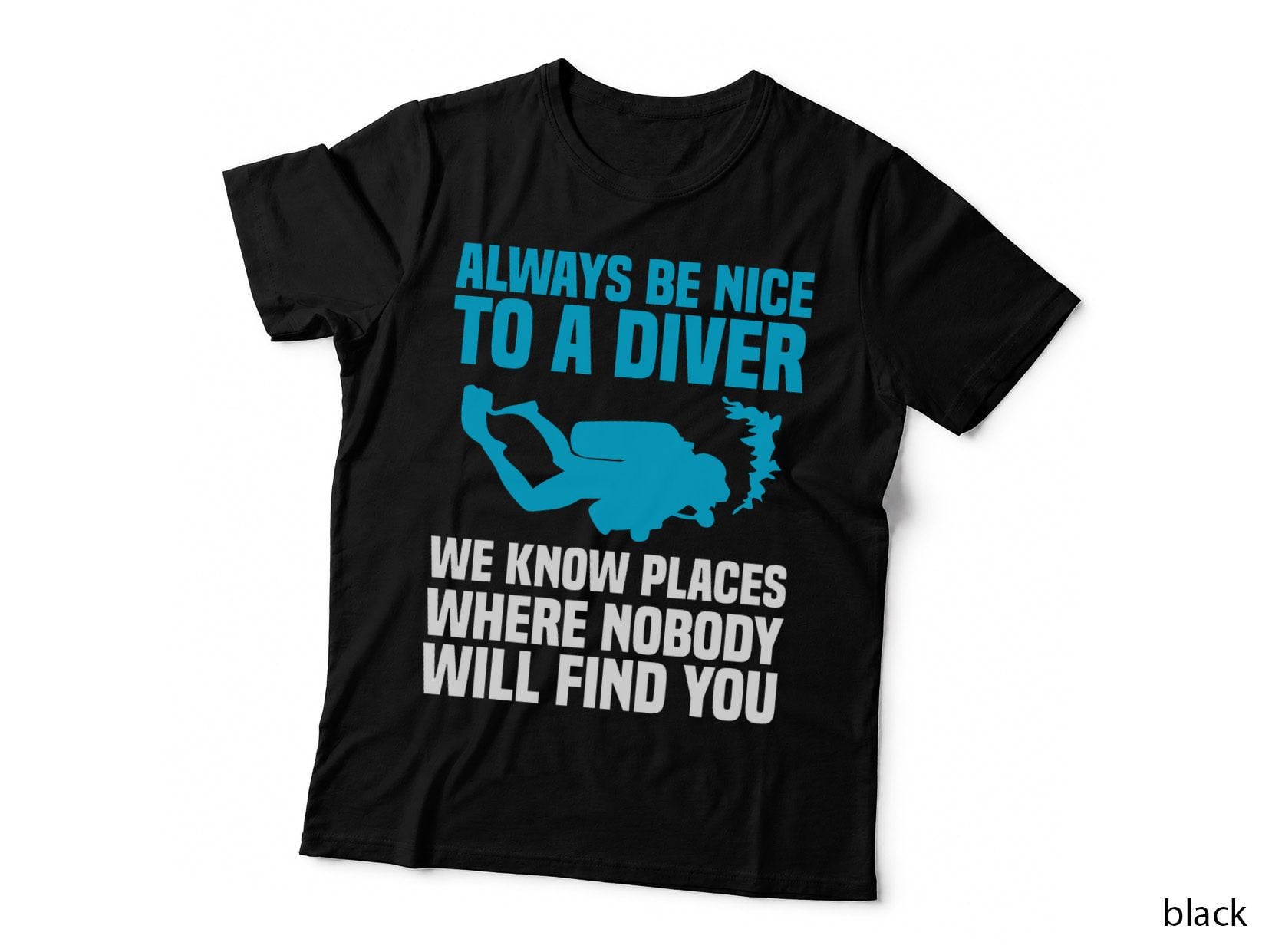 Cool Scuba Diving for Men Women Scuba Diver Underwater Lover T-Shirt