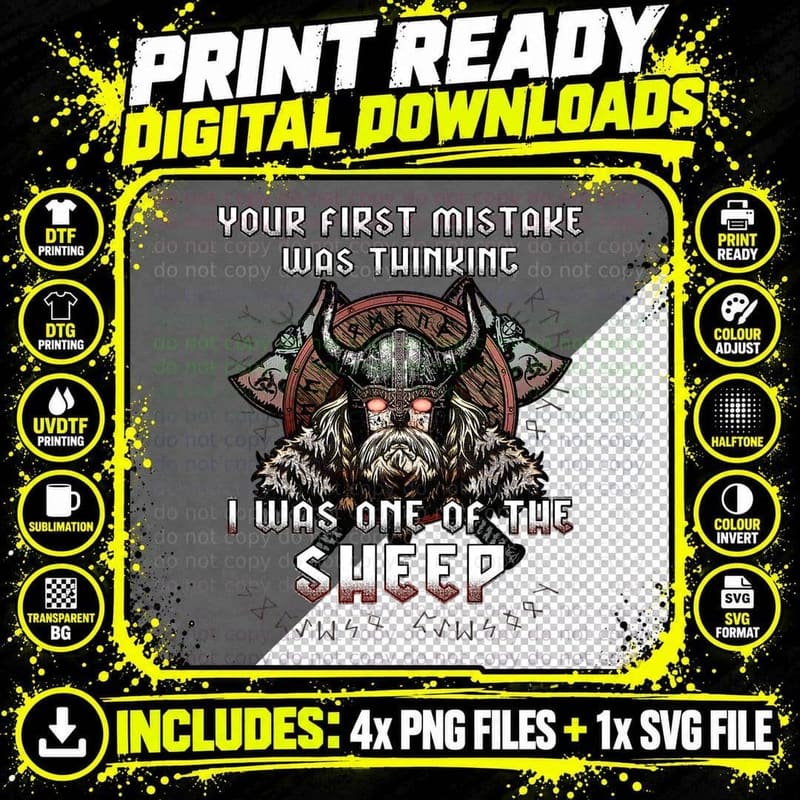 Cool Your First Mistake Was Thinking I Was One of the Png SVG Digital Bundle