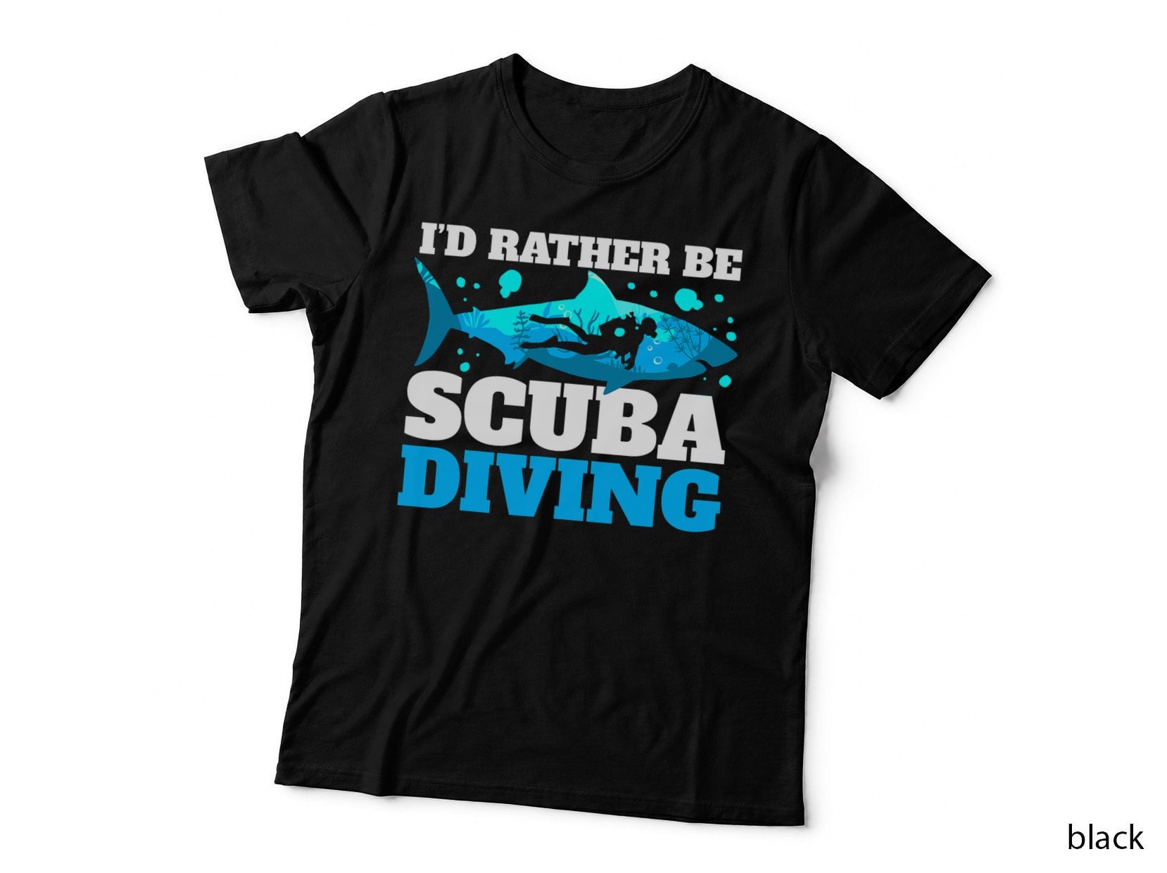 I'd Rather Be Scuba Diving T-Shirt