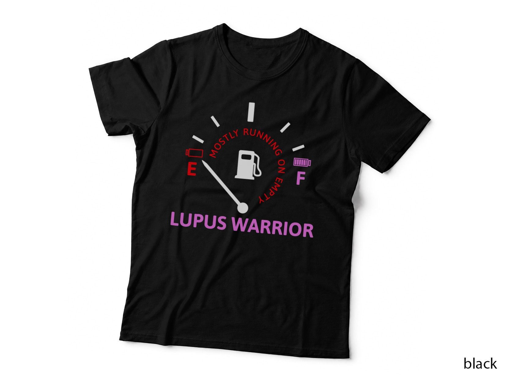 Mostly Running on Empty Lupus Warrior T-Shirt