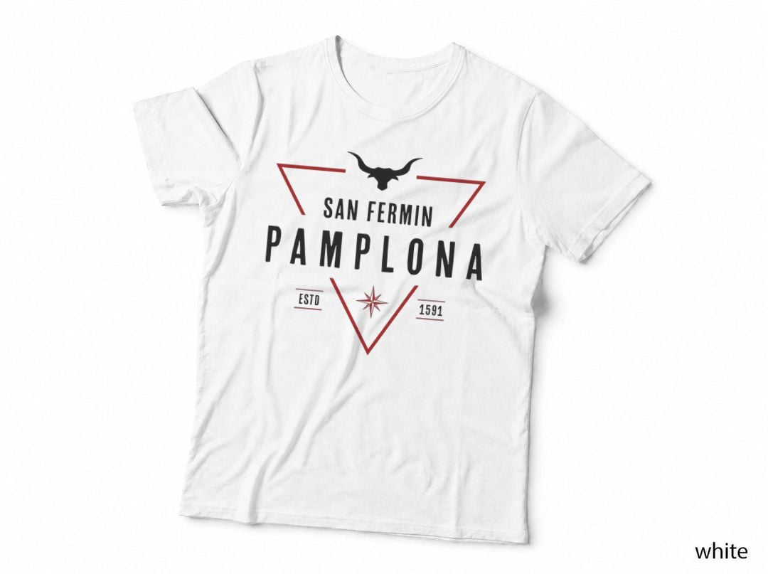 Pamplona Shirt Running of the Bulls San Fermin T-Shirt
