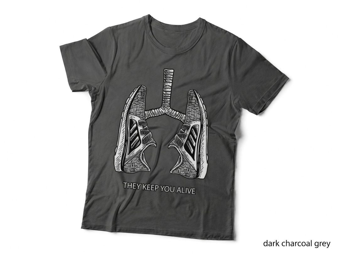 Running They Keep You Alive - Miles Runner Shoes T-Shirt