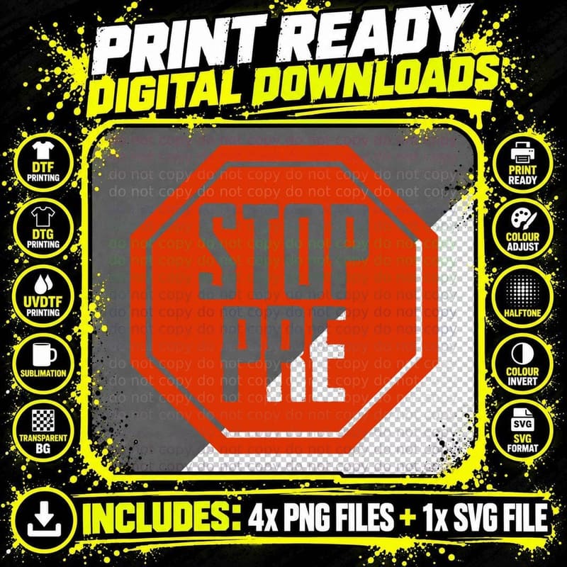 Stop Pre Long Distance Running Technique Runner Png SVG Digital Bundle