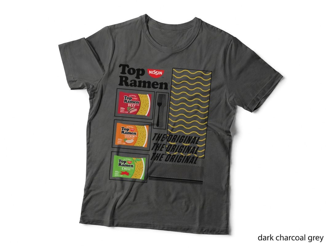 Top Ramen Noodle Collage T-Shirt