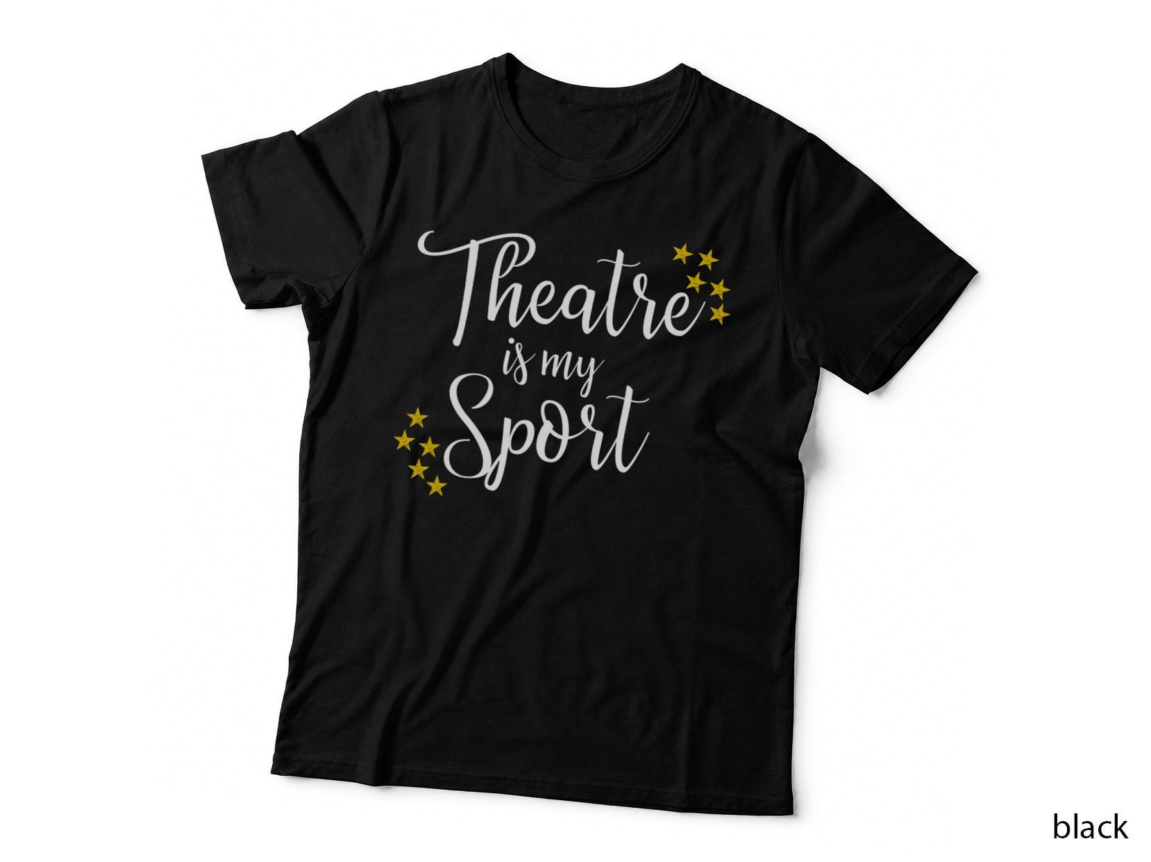 Theatre Is My Sport Musical Drama Teen Girls Youth Kids T-Shirt