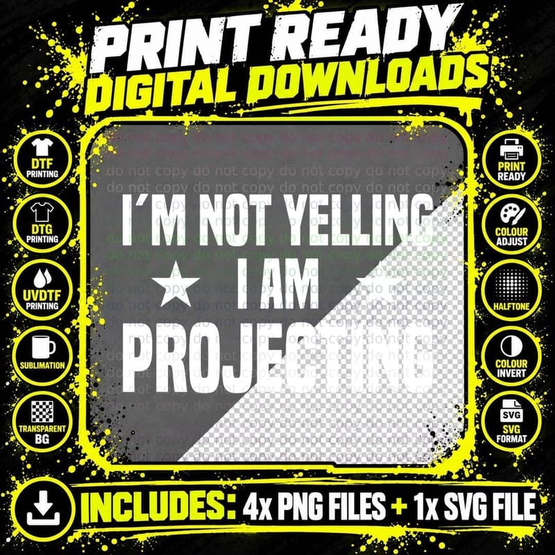 Theatre Projecting Musical Actor Stage Manager Crew Png SVG Digital Bundle