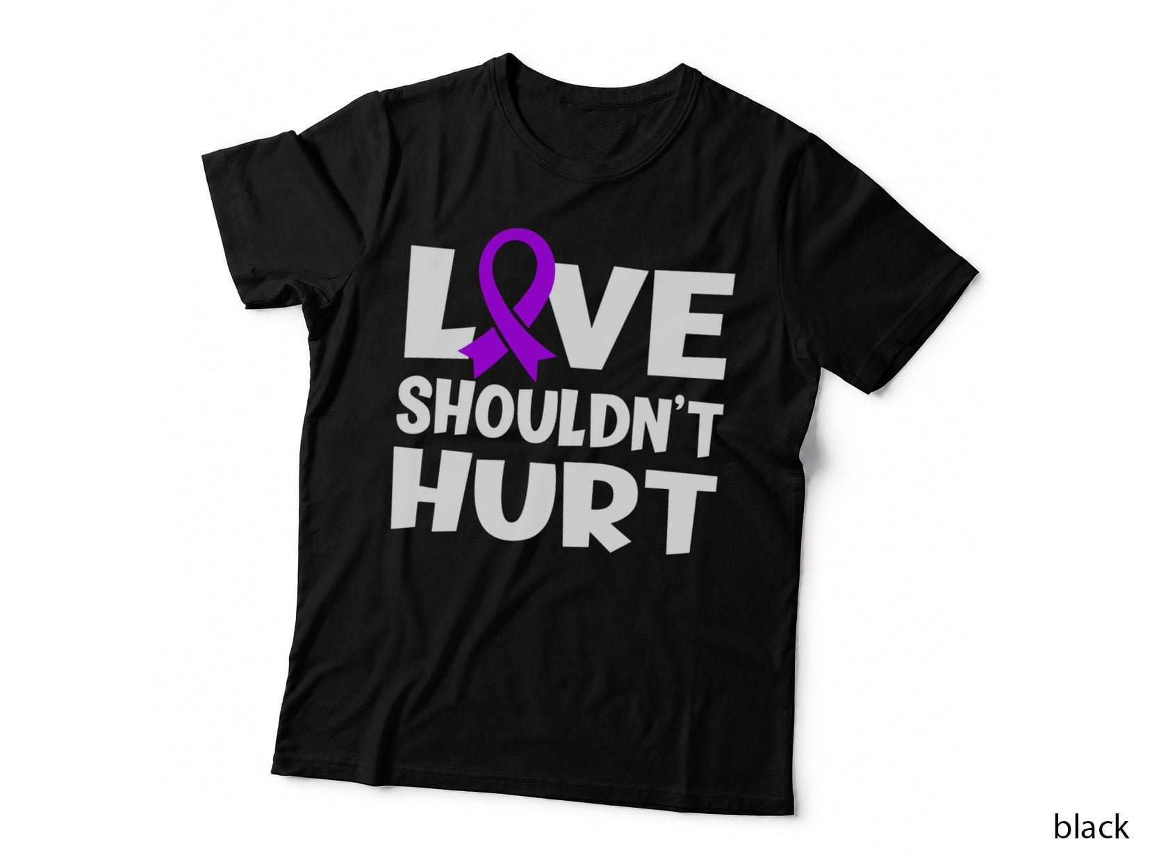 Love Shouldn't Hurt Narcissistic Abuse Domestic Violence T-Shirt