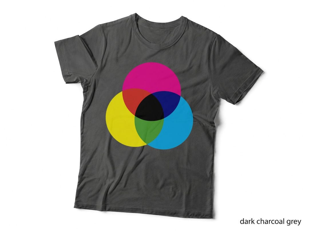 CMYK RBG Graphic Artist Color Wheel T-Shirt
