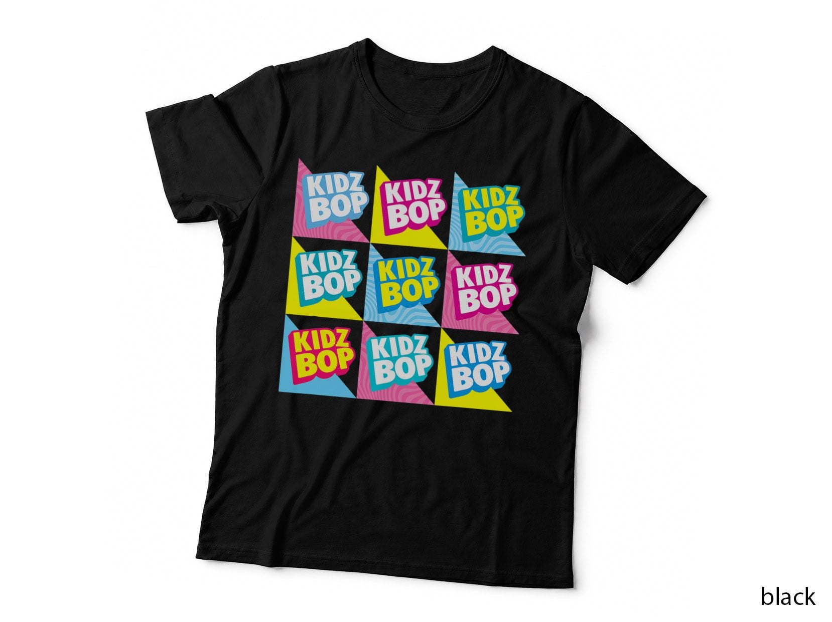 Colorful KIDZ BOP Pattern T-Shirt