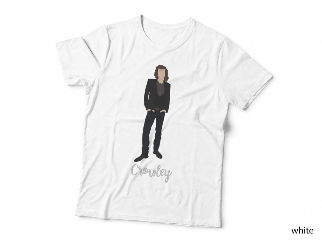 Crowley Good Omens David Tennant Gaiman T-Shirt