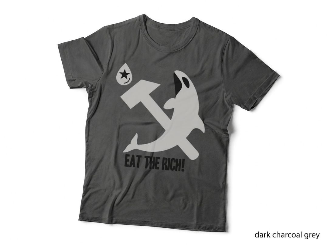 Eat the Rich! Gladys the Orca T-Shirt