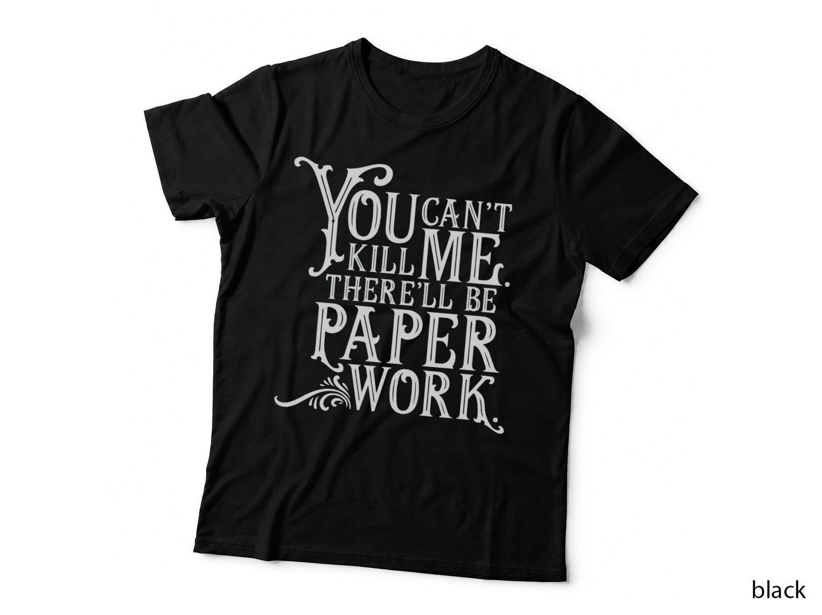 Good Omens There'll Be Paperwork T-Shirt