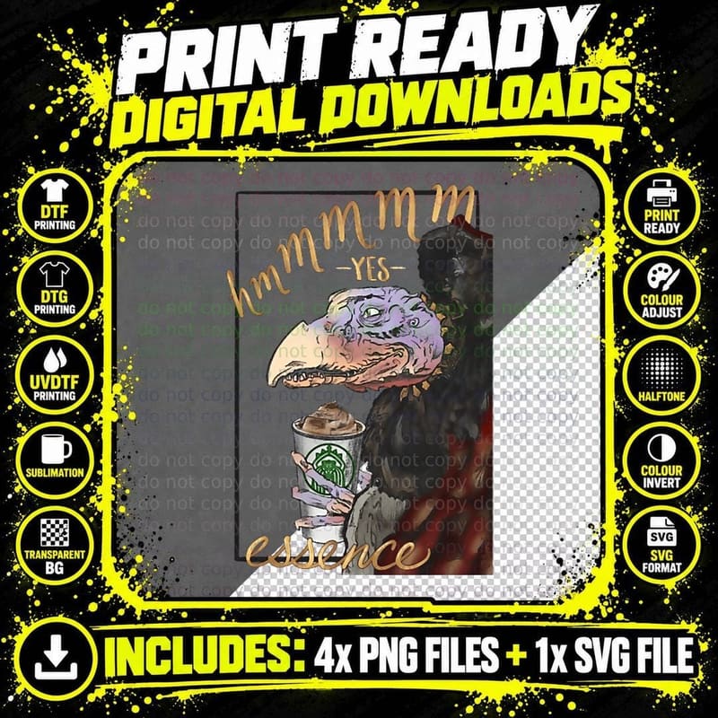 Hmmmm Yes Essence - Chamberlain from the Dark Crystal Png SVG Digital Bundle