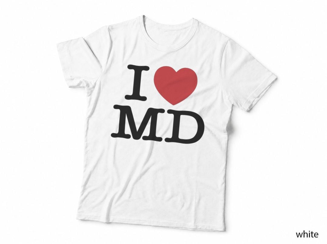 I Heart MD Love Maryland T-Shirt