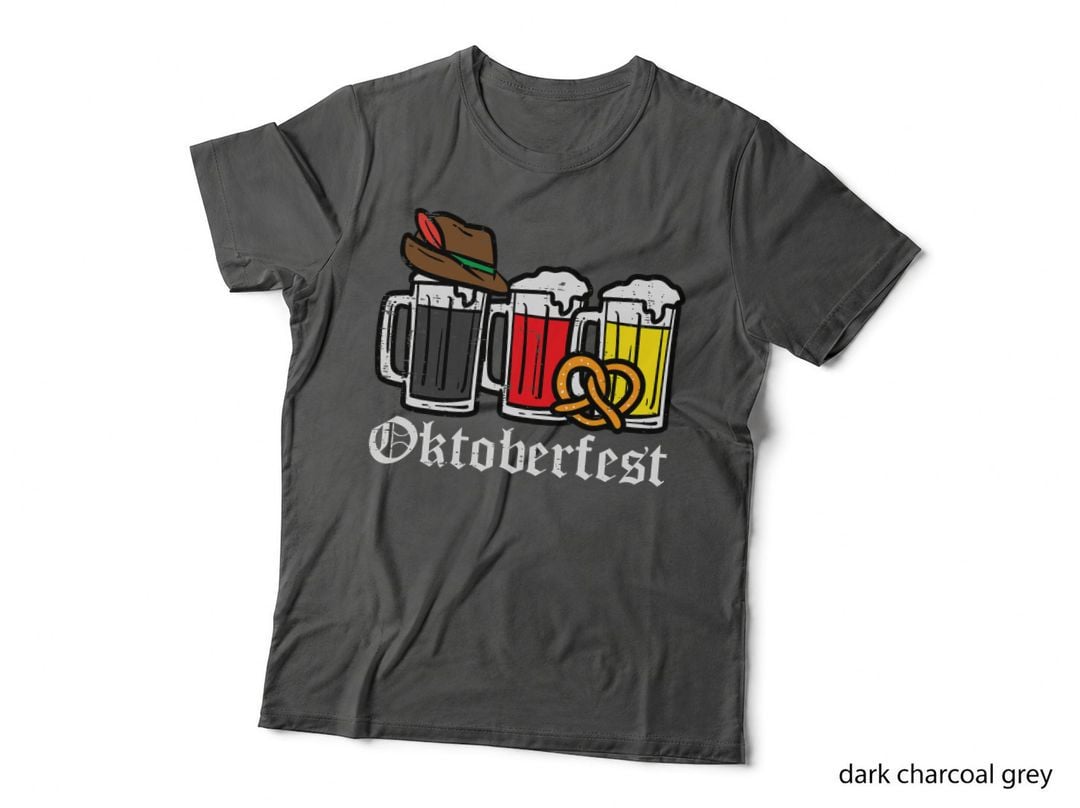 Oktoberfest German Mugs Fun Bavarian Costume Men Women Kids T-Shirt