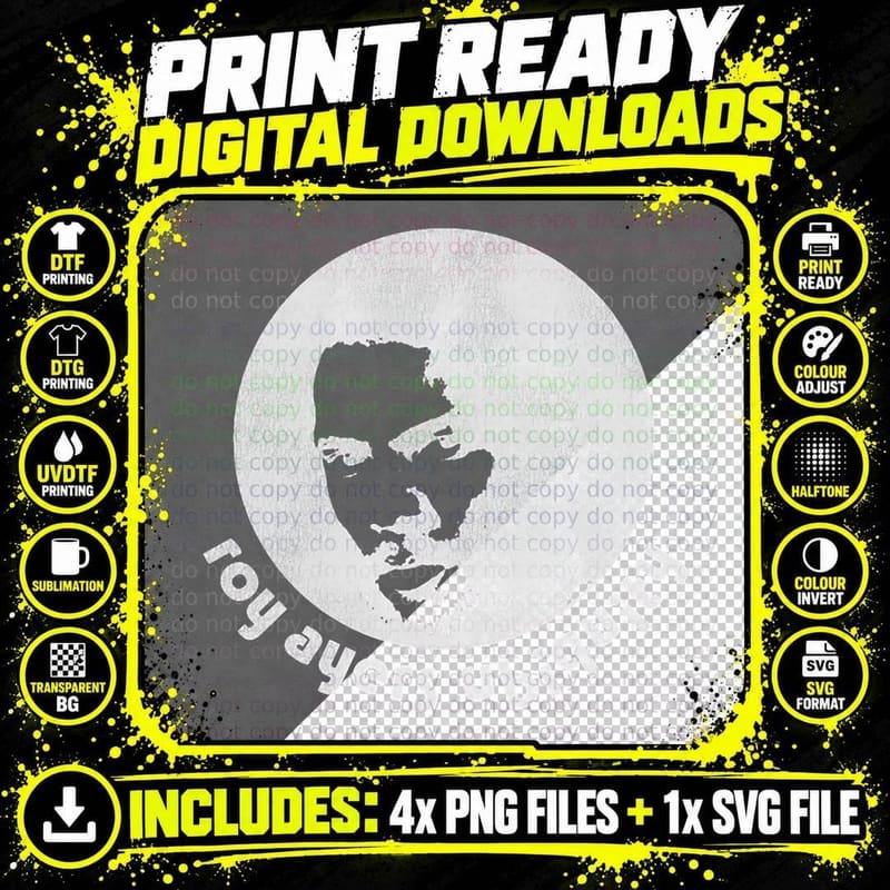 Roy Ayers Ubiquity T-Shirt Png SVG Digital Bundle