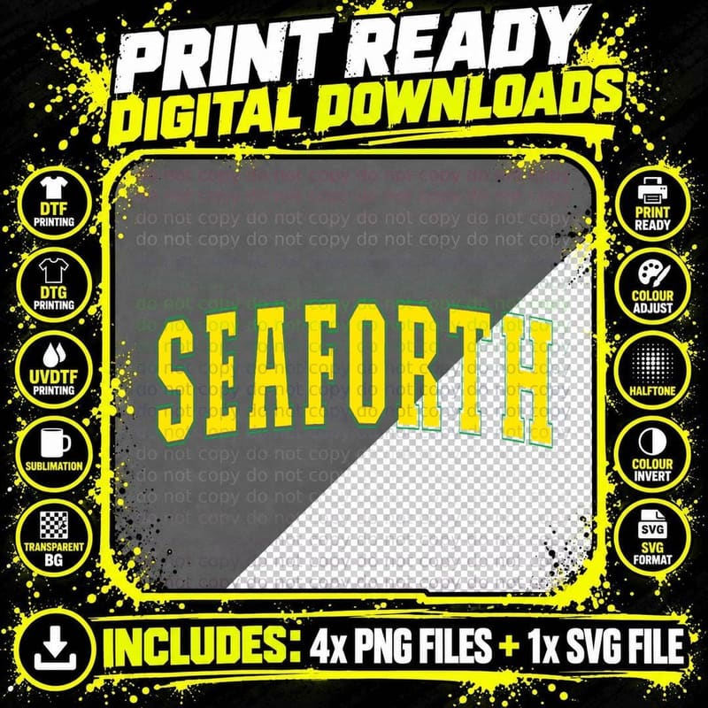 Seaforth Jamaica Jamaican Souvenir Seaforth T-Shirt Png SVG Digital Bundle