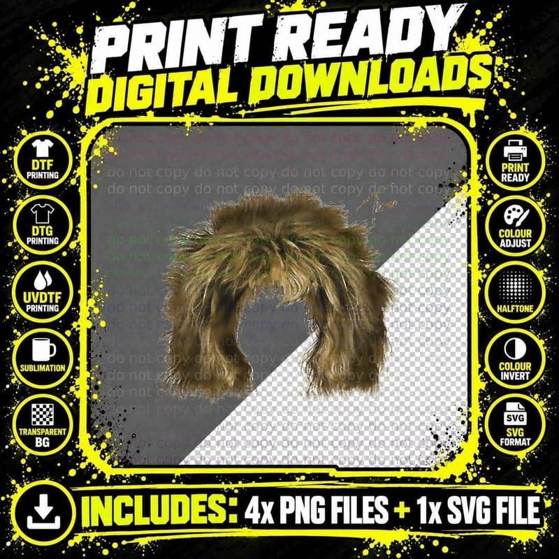 Tina Turner 'the Hair' T-Shirt Png SVG Digital Bundle