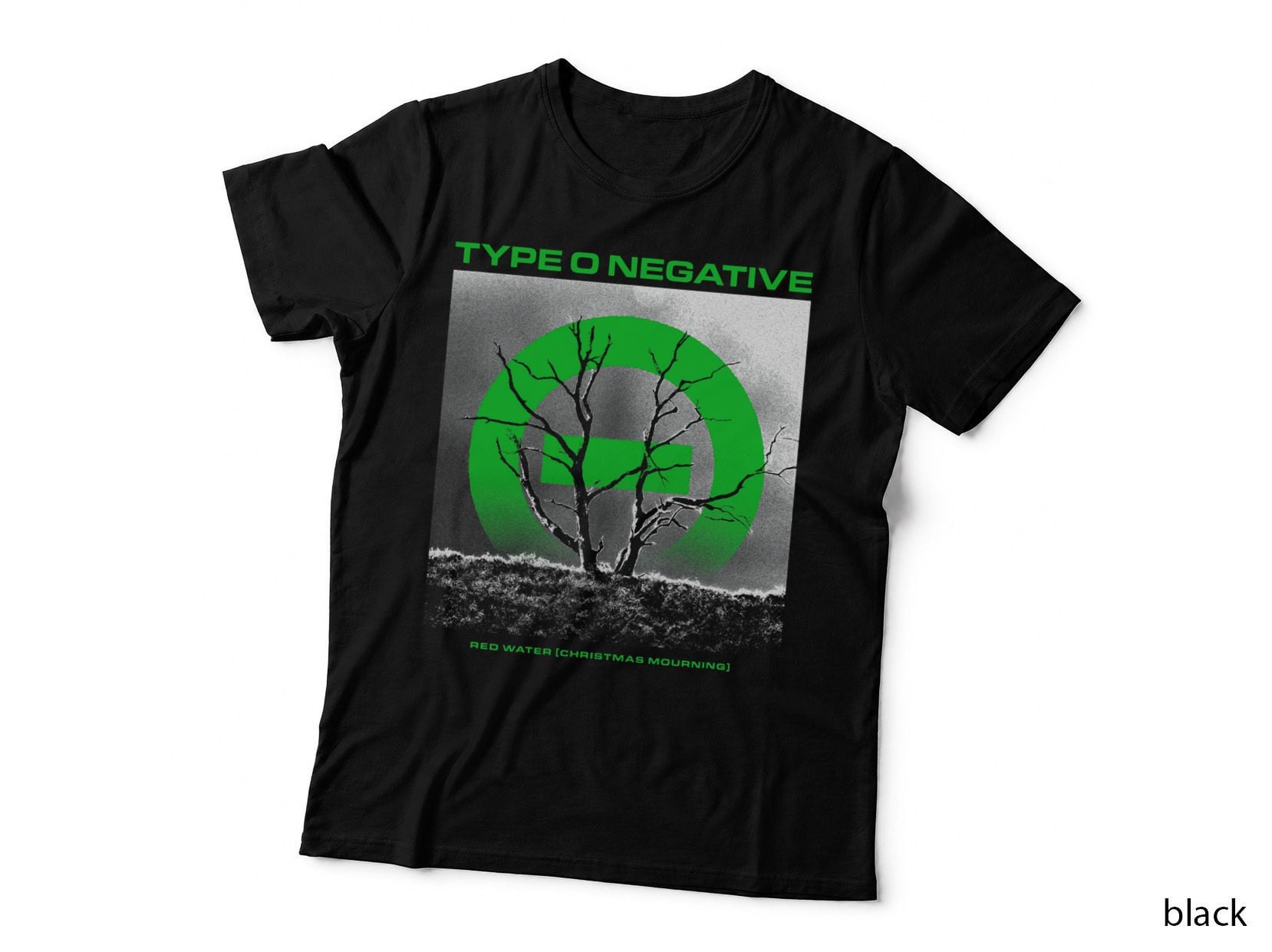 Type O Negative Red Water Green T-Shirt