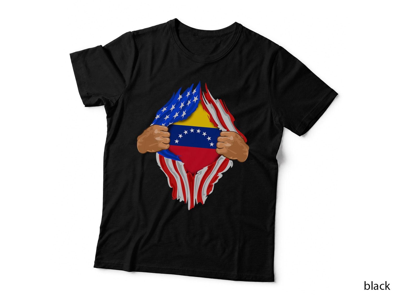 Venezuelan Blood Inside Me T-Shirt Venezuela Flag Gift