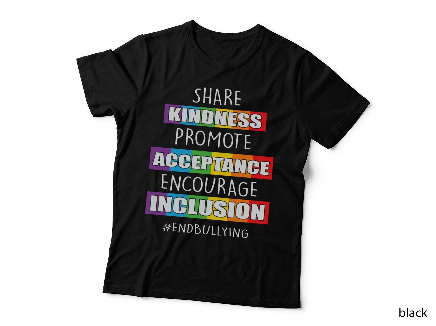 Anti Bullying Support Choose Kind & Stop Bullying Unity Day T-Shirt