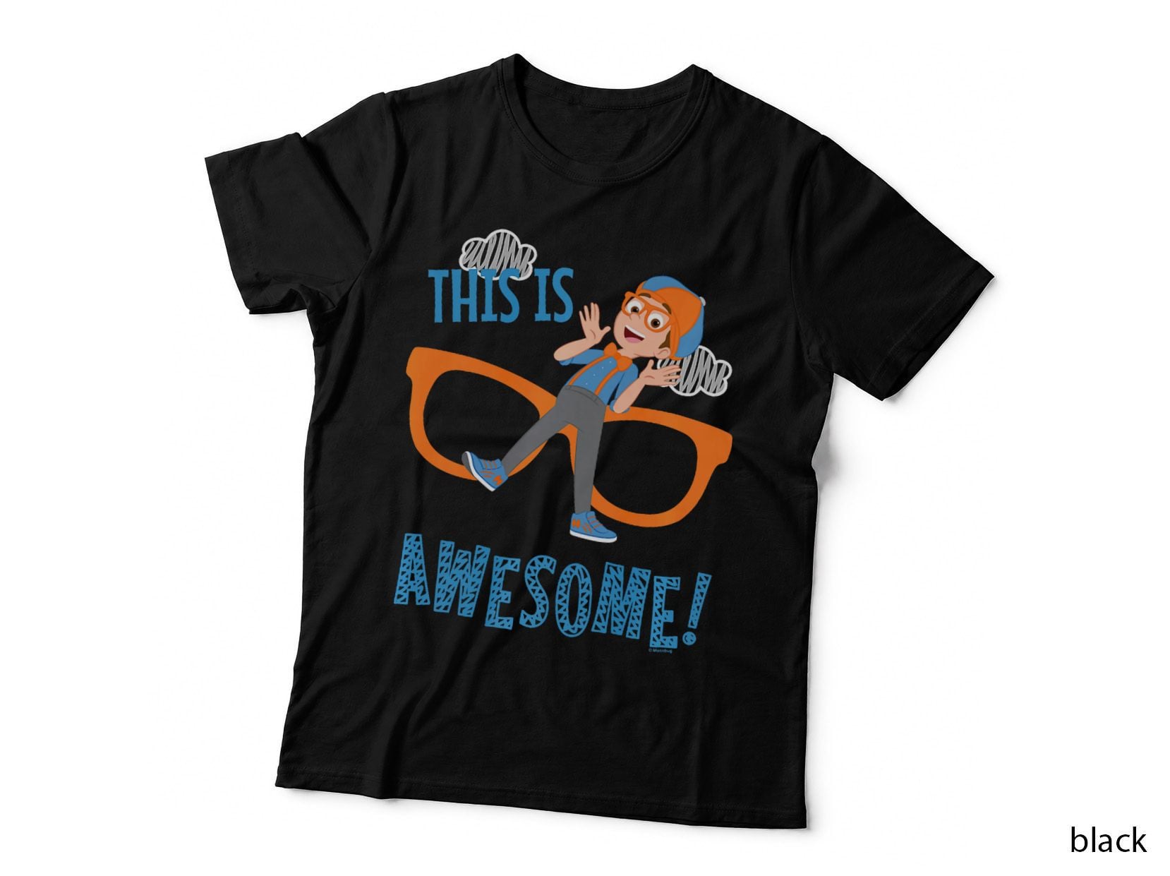 Blippi This Is Awesome Glasses, Classic Casual T-Shirt