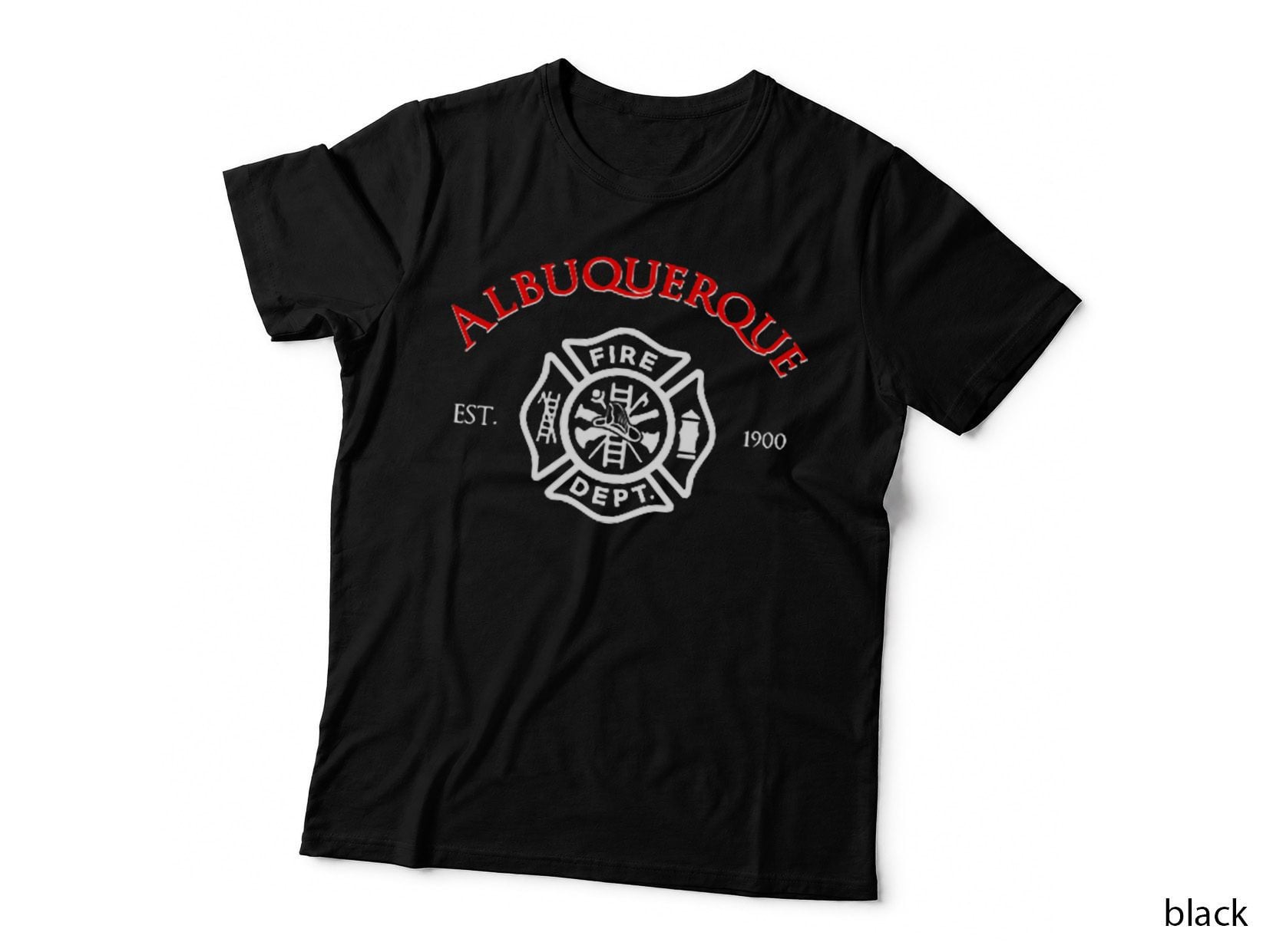 City of Albuquerque Fire Rescue New Mexico Fireman T-Shirt