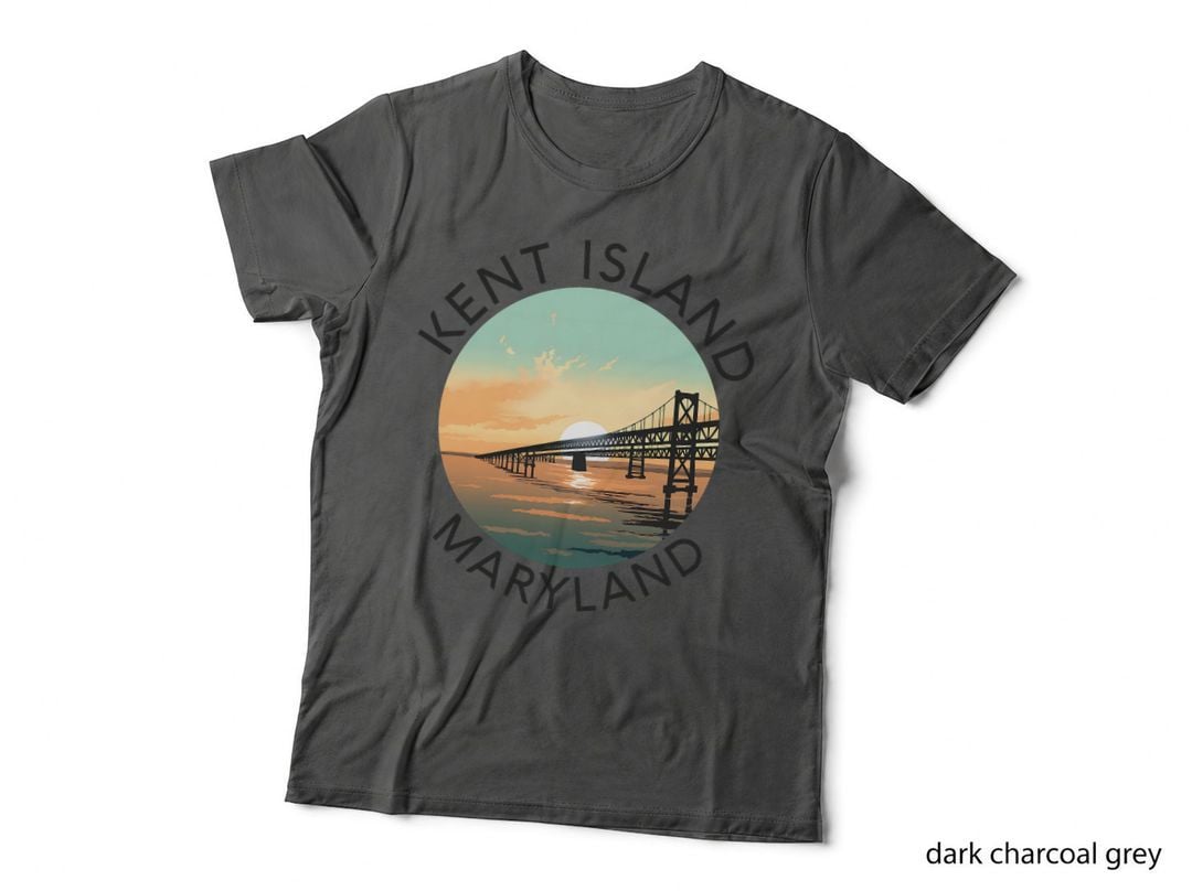 Kent Island Maryland Chesapeake Bay Bridge Annapolis Crab T-Shirt