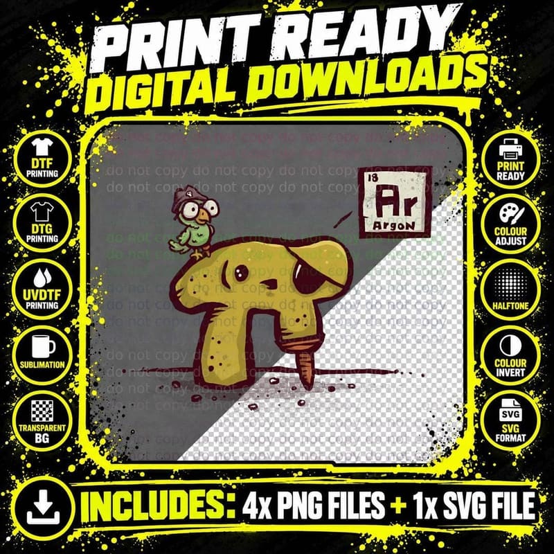 Nerdy Pi-Rate T-Shirt Png SVG Digital Bundle
