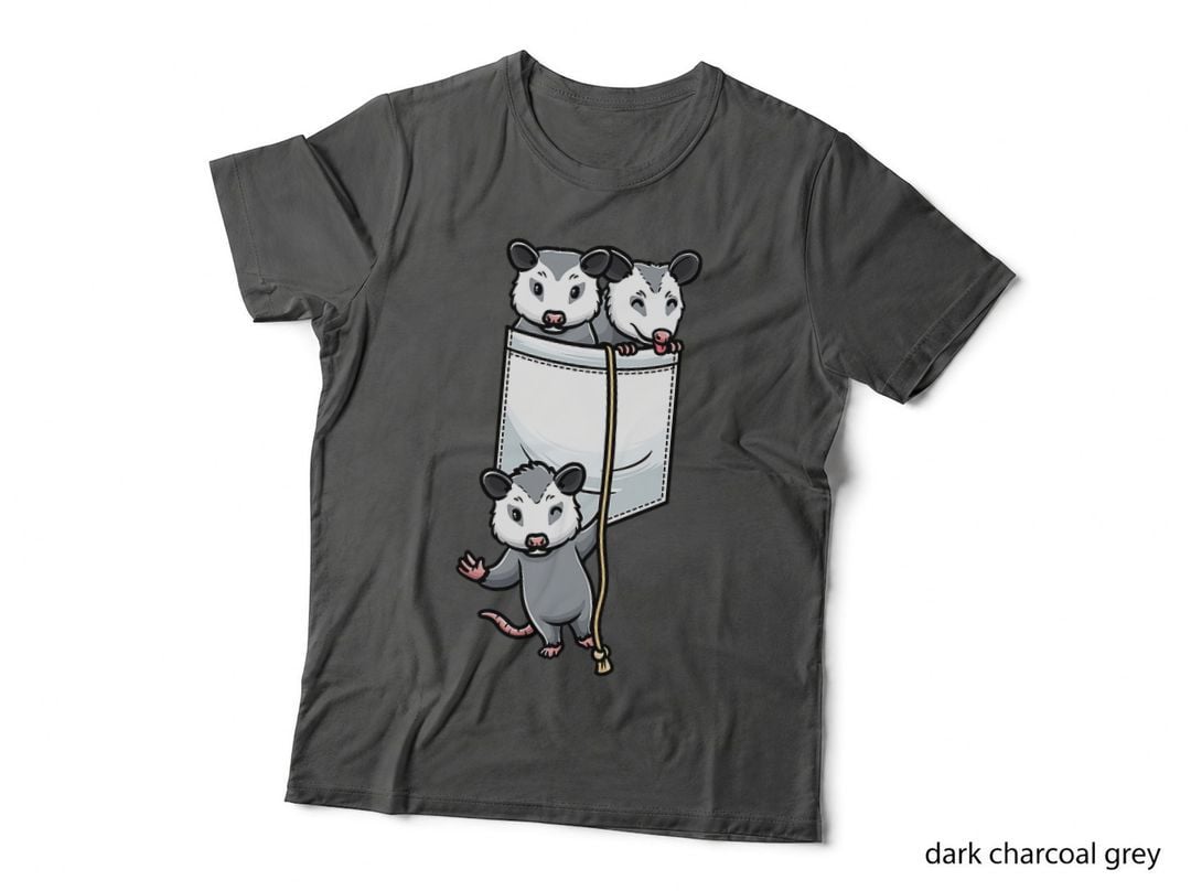 Opossum in Pocket Possum T-Shirt