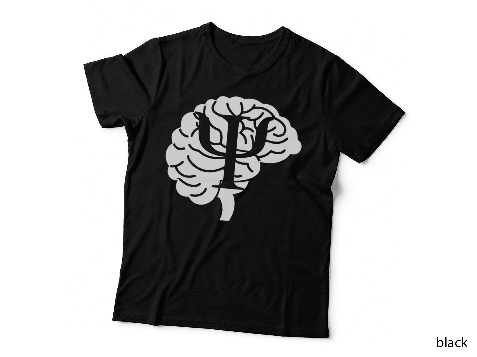 Psychology Tshirt Psi Brain Psychologist Gift