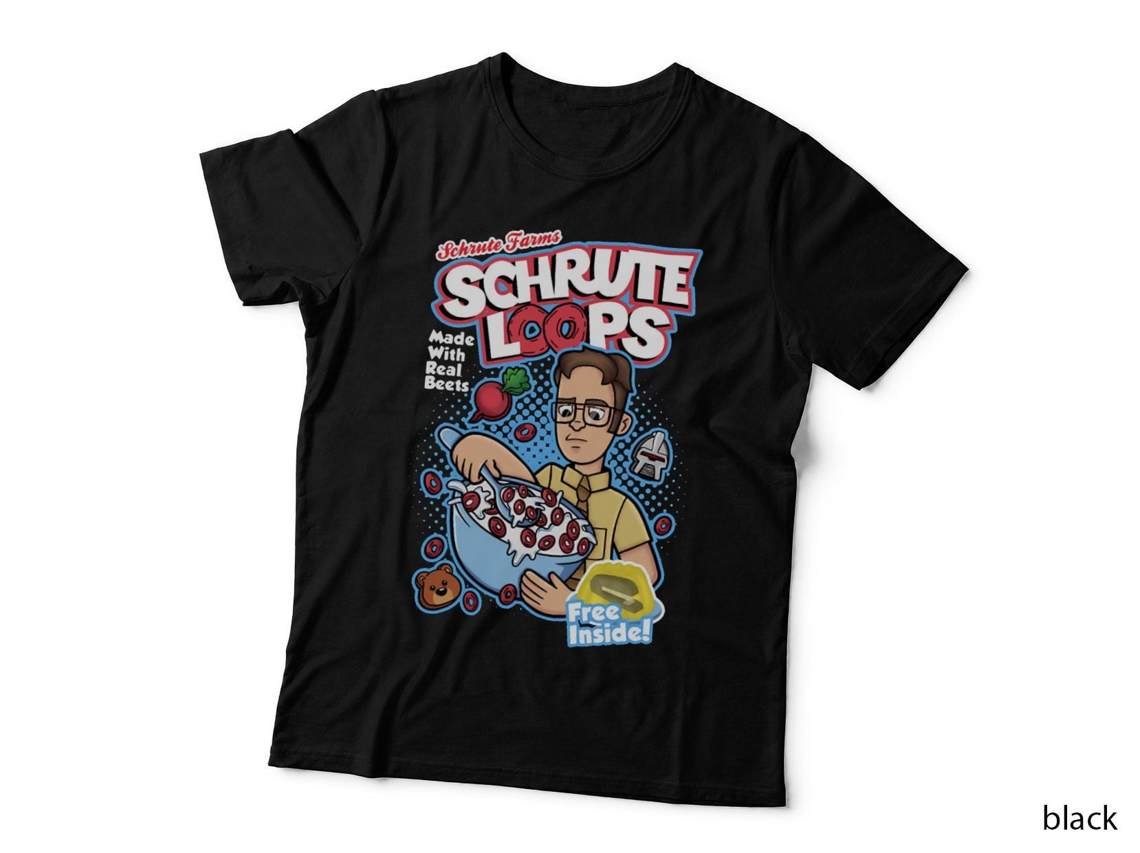Schrute Loops Dwight Schrute Cereal T-Shirt