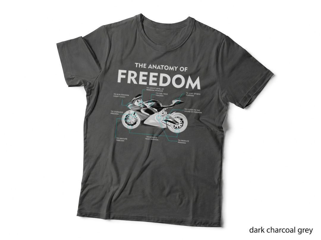 The Anatomy of Freedom Shirt Cute Supermotos T-Shirt Gift