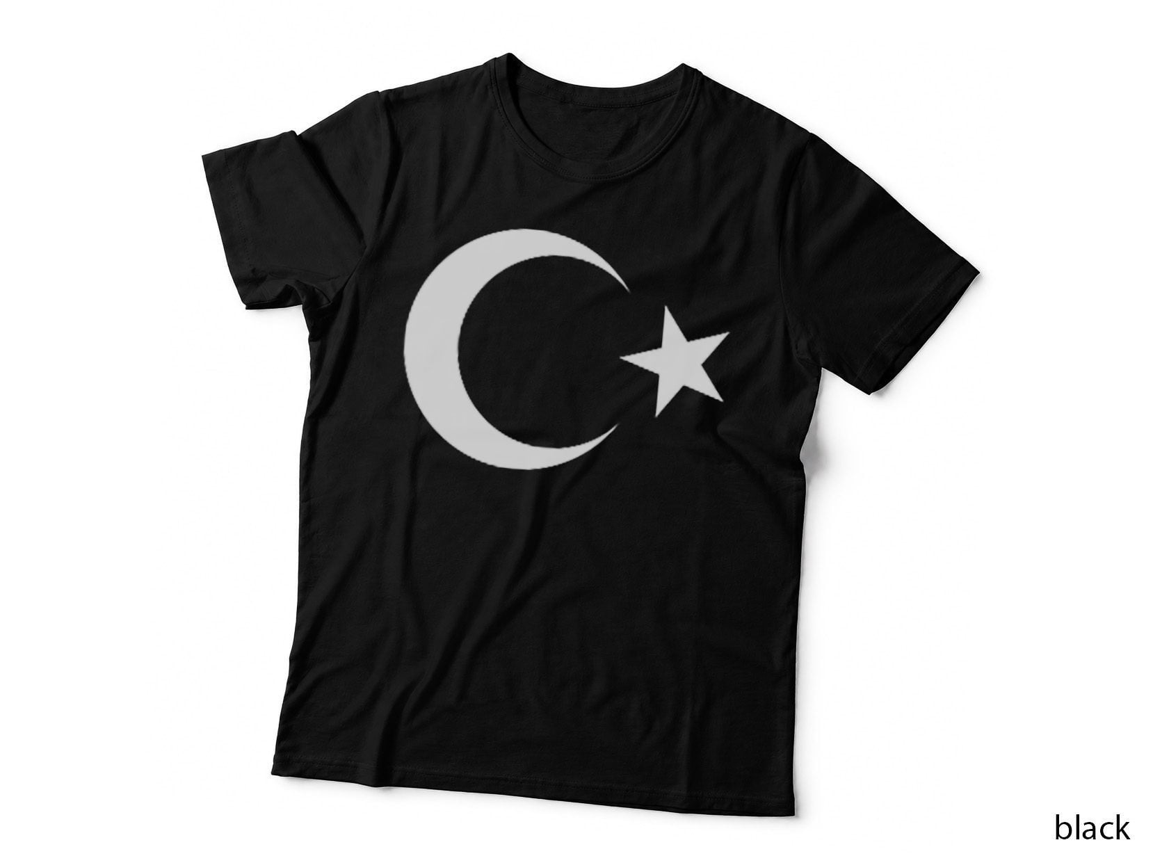 Turkey Flag T-Shirt Cool Pocket Turkish Turkiye Flags Tee