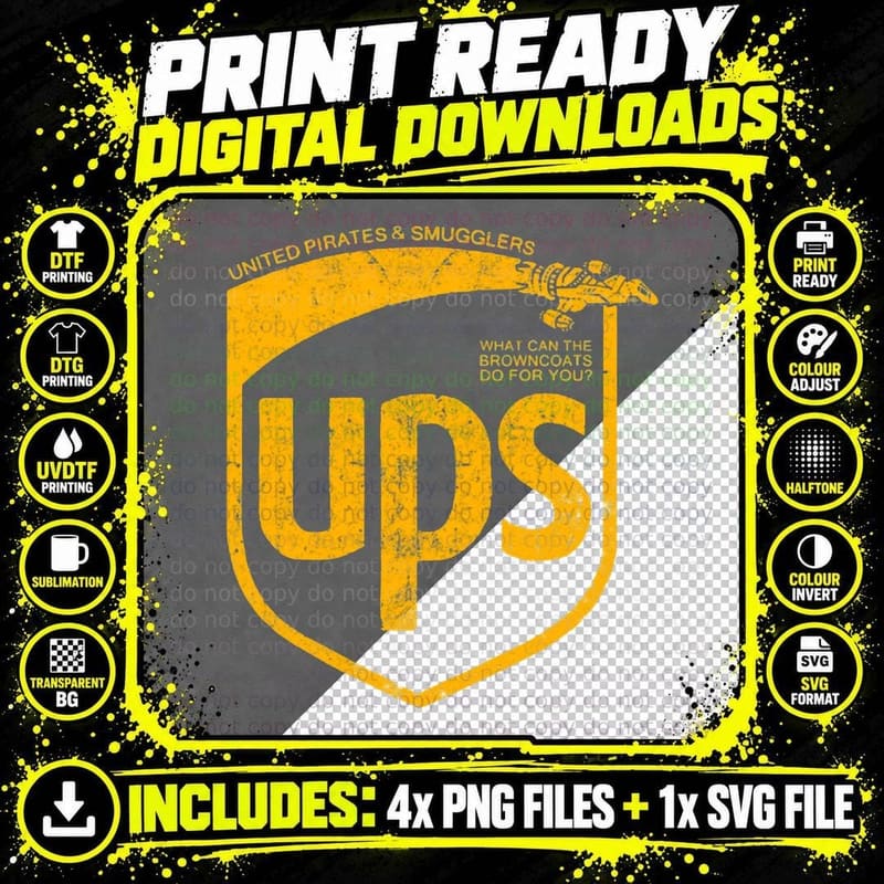 United Pirates and Smugglers T-Shirt Png SVG Digital Bundle