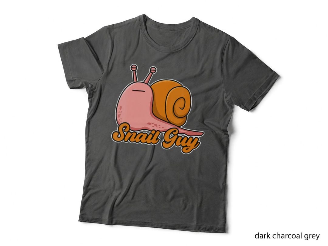 Vitruvian Snail Shell Slug Clothes Gifts Snail Guy Whisperer T-Shirt