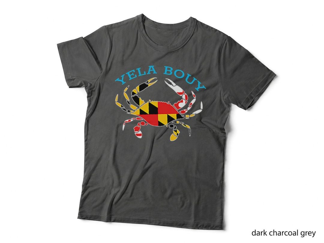 Yela Bouy Crab Company Chesapeake Bay Maryland T-Shirt