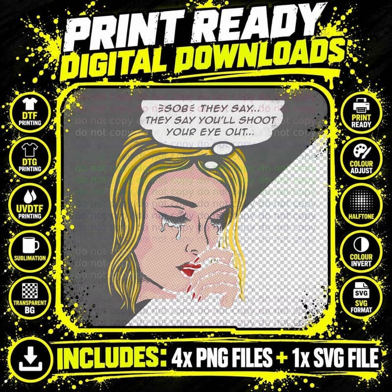 You'll Shoot Your Eye Out T-Shirt Png SVG Digital Bundle