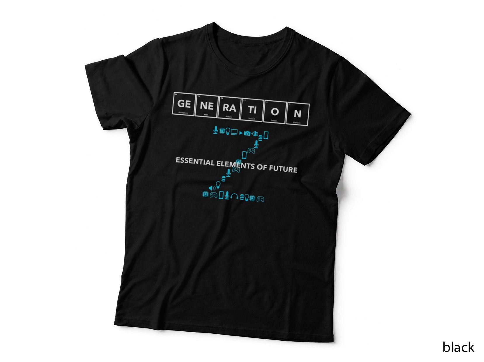 Generation Z - Gen Z - Essential Elements of Future. T-Shirt