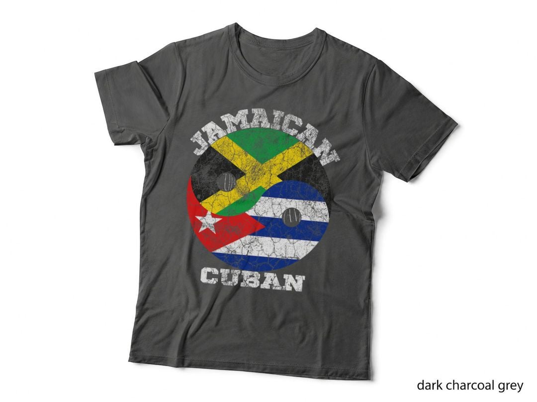 Jamaican Cuban Flag, Cuba Jamaica Flag T-Shirt