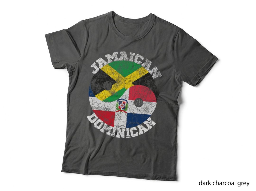 Jamaican Dominican Flag, Dominican, and Jamaica Flag T-Shirt