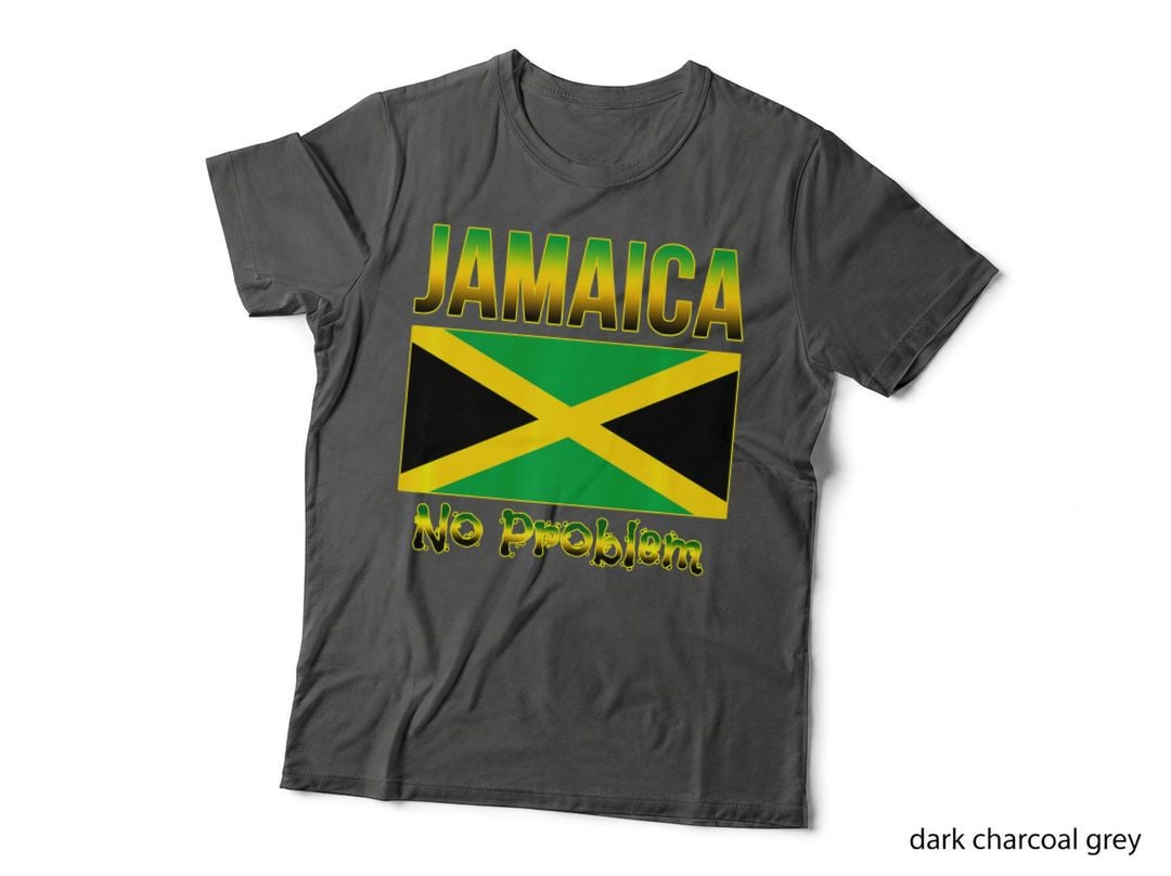 Jamaican Flag of Jamaica Caribbean Island No Problem T-Shirt