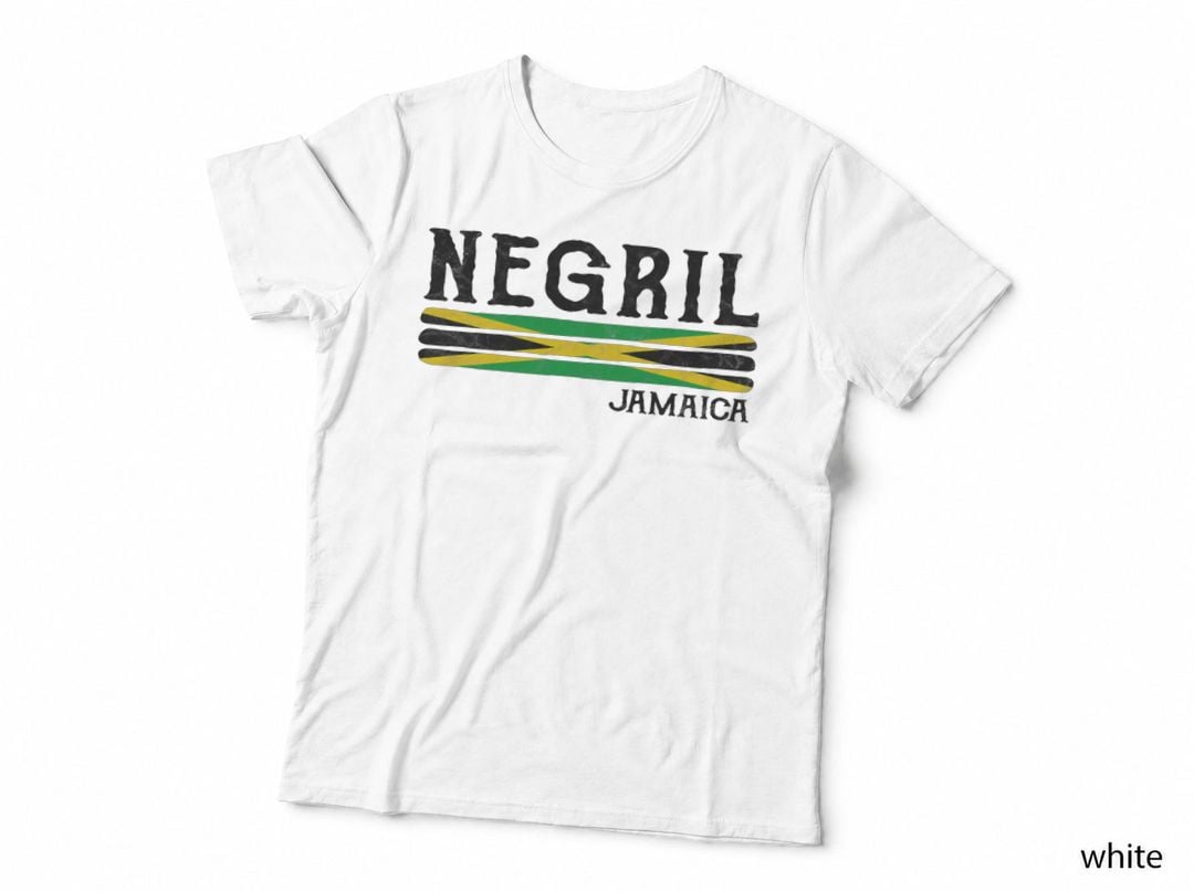 Negril Jamaica Souvenir Jamaican Flag Gift T-Shirt
