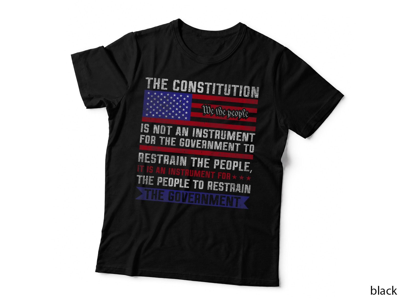 The Constitution Is an Instrument - US Patriotic T-Shirt