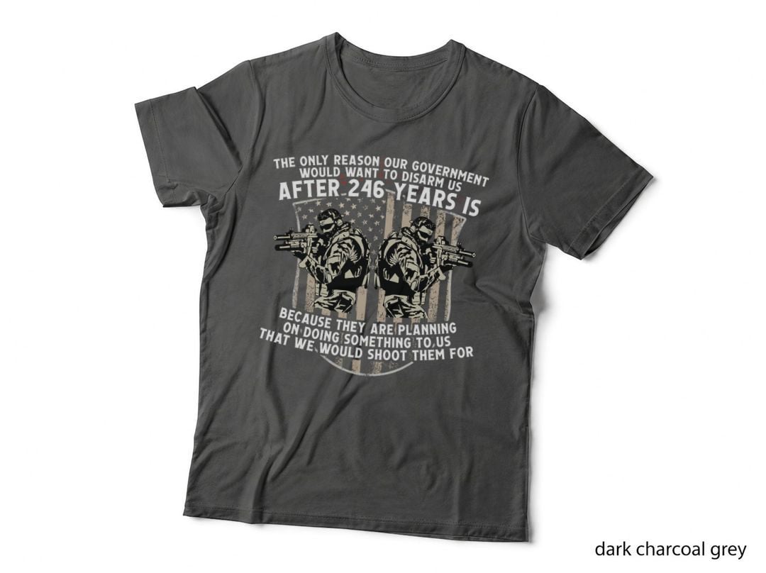The Only Reason Our Government Would Want to Disarm Us After T-Shirt