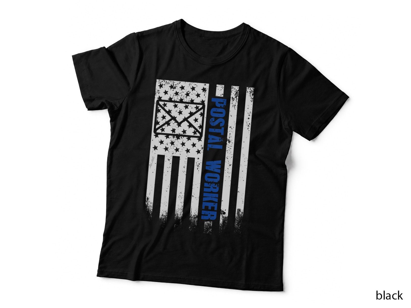 US Flag Postal Worker American Patriotic, Gift T-Shirt