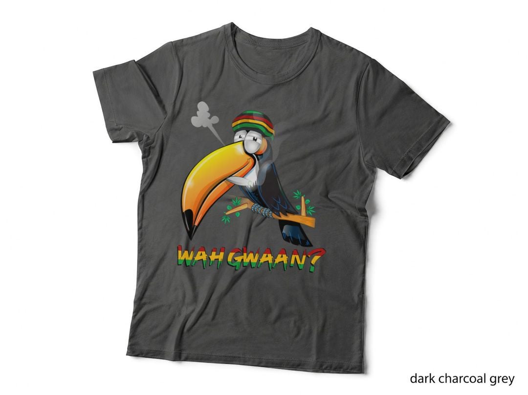 Wah Gwaan Shirt Patois Jamaica Toucan Jamaican Slang T-Shirt