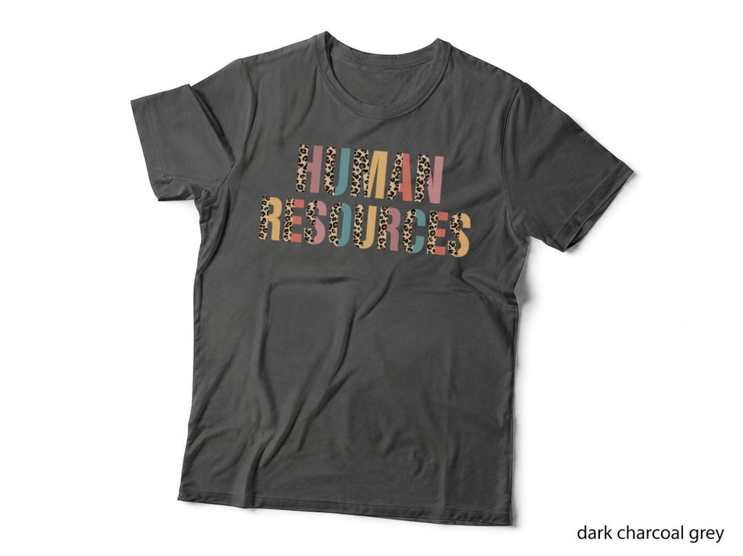 Half Leopard Human Resources Recruitment Specialist HR Squad T-Shirt